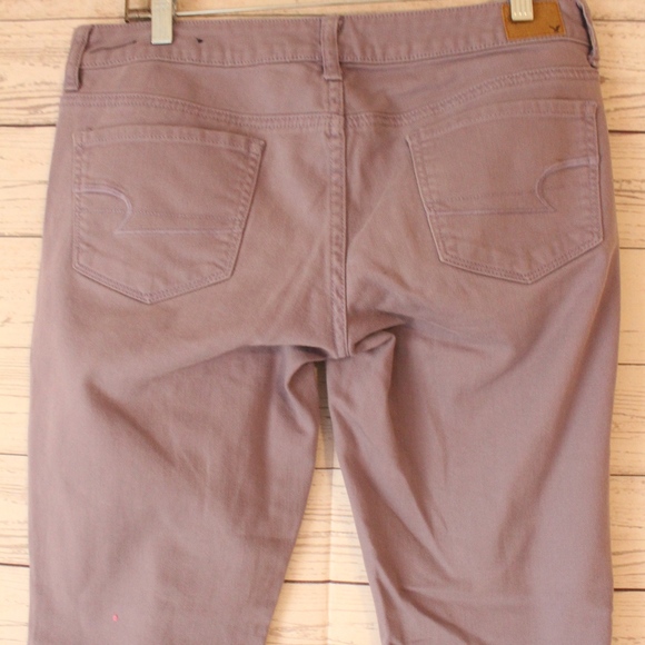 American Eagle Outfitters Denim - American Eagle Light Purple Stretch Skinny Jeans